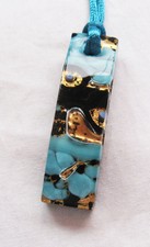 Nouvelle collection  Pendentif en verre de Murano certifié .