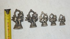 série de 5 poids anciens à