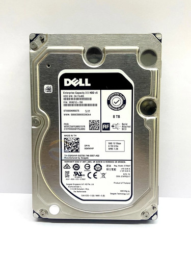 Disque dur dell - 8tb, 12gb