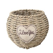 Panier tissé en paille pour plantes fleurs, 1 pièce, décoration de table