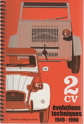 2cv evolutions techniques - evolutions, 1949