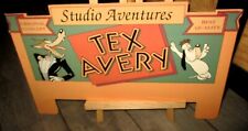 Tex Avery & Studio Aventures - Droopy & Loup-Ancien plv publicitaire -46 x 30 cm