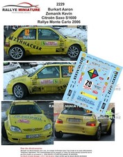 DECALS 1/18 REF 2229 CITROEN