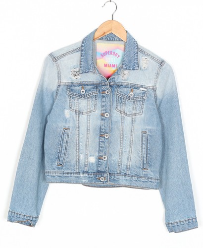Superdry miami veste jean - veste, en