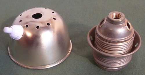 Ancienne grosse douille - douille, lampe