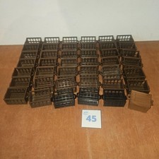 VENTE DE STOCK énorme lot caisse et tonneaux Playmobil (DANS L ETAT) réf 45