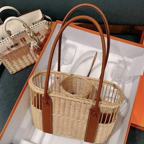 Hermes park bottle basket tote - park,