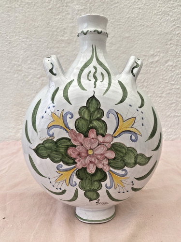 Vase gourde grès - en, émaillé