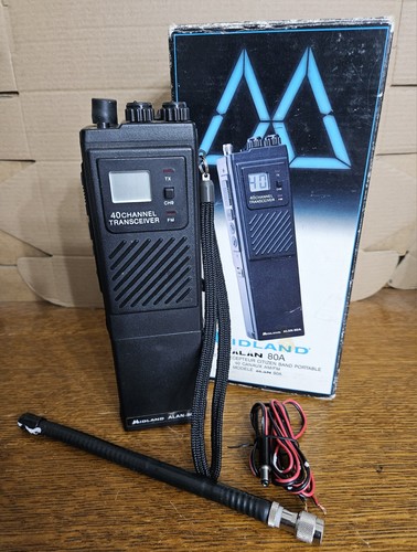 Midland alan 80a radio cb - midland,