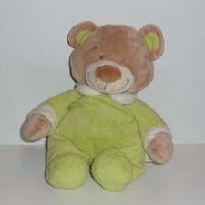 Doudou Ours Nicotoy Kiabi - Vert Marron