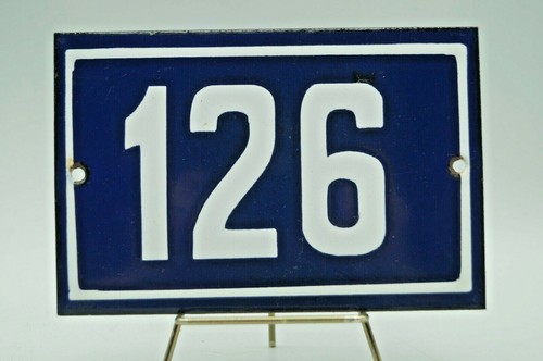 Ancienne plaque emaillee - ancienne,
