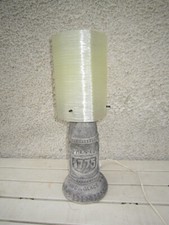 LAMPE EN PIERRE PUB CLACQUESIN ALCOOL  PUB BAR BISTROT 1950/ 60s