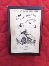 Jeu de CARTOMANCIE pour Amusement des Dames 1890 avec 36 Jeu de cartes JOLY RARE