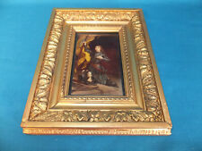 D'APRÈS GABRIELLE DOYEN JEANNE D'ARC PHOTOGRAVURE FIXÉE SOUS VERRE ET CADRE BOIS