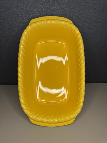 Plat cocotte jaune - plat/cocotte,