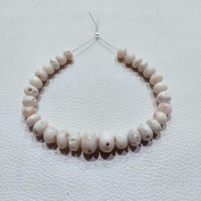 Perles en vrac corail blanc