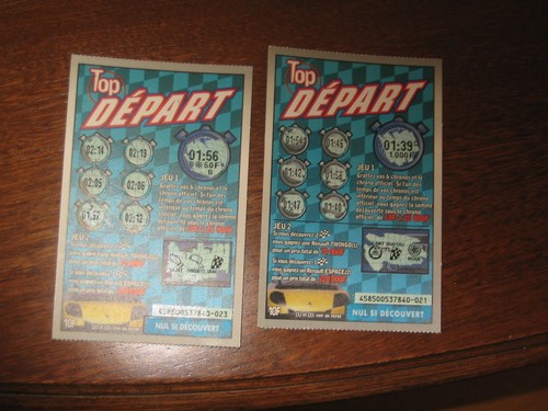 Tickets gratter fdj - tickets, -top