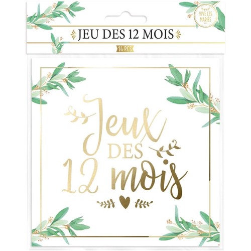 Jeu des mois - jeu, animation