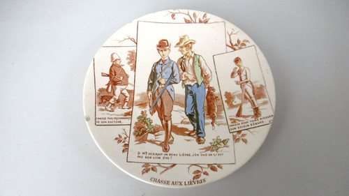 Assiette decorative chasse - la,