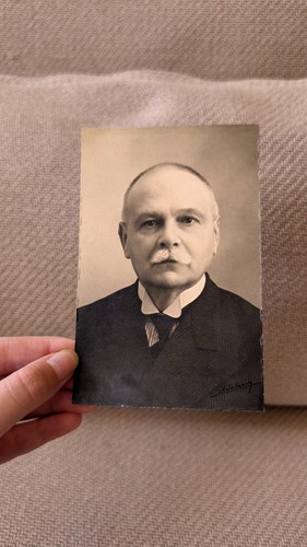 Portrait photo ancienne homme