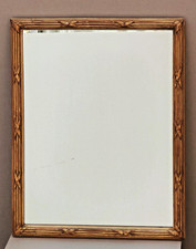 Miroir à la feuille d'or -