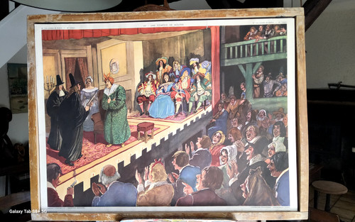 Ancienne affiche histoire - ancienne,