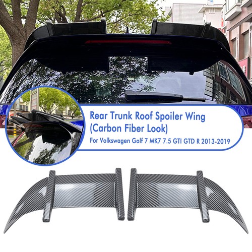 Rear trunk roof splitter wing - rear,