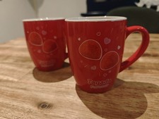 Lot 2 MUG HARIBO BONBON FRAISE