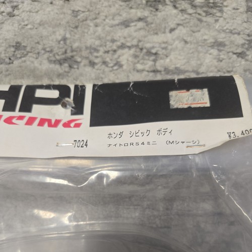 Hpi mini rs4 honda - civic, body