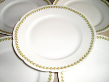 PORCELAINE de LIMOGES - GUERIN WILLIAM 1891 / 1927  - 6 ASSIETTES à DESSERT- N