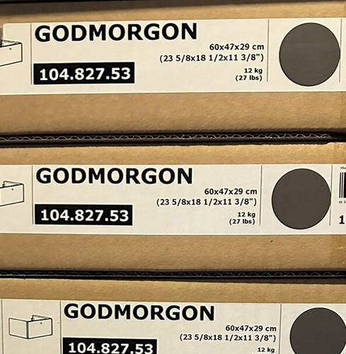 Qty ikea godmorgon bathroom - 1,