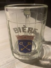 Rare Chope Émaillée Bière Biedermann