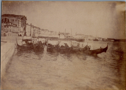 Italie venise gondoles à - italie,, venise,