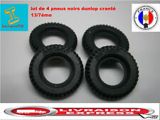 4 pneus dunlop noir cranter 13/7 EME: 1407, 1413, 1414, 1421, 1428, 506F, 510 ..