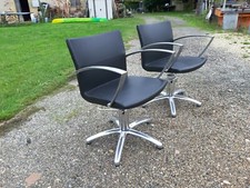 Paire de Fauteuils de Coiffeur Vintage Ness Design