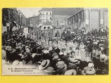 cpa 62 - BOULOGNE sur MER Pas de calais La GRANDE PROCESSION Fêtes Bannieres
