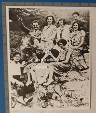 MARCEL PAGNOL EN VACANCES photo groupe document clipping