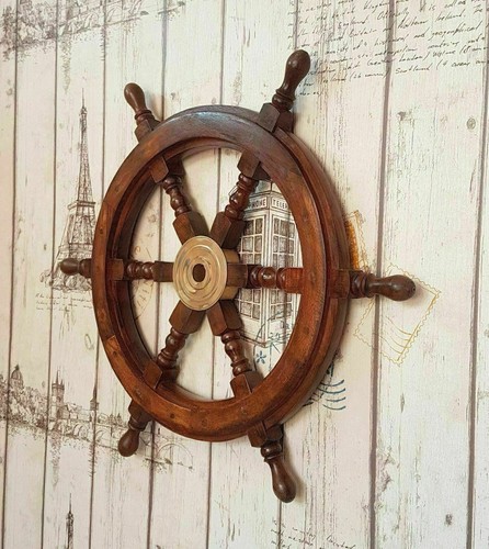 Laiton nautique marron - 18",