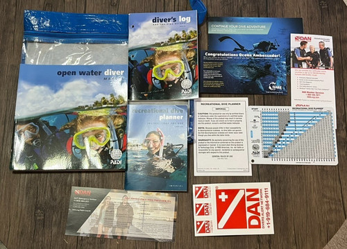 Padi open water diver - crew, kit