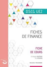 Fiches de finance UE 2 du DSCG : Fiches de cours de Editio... | Livre | état bon