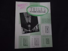 Vintage Catalogue TUILES en