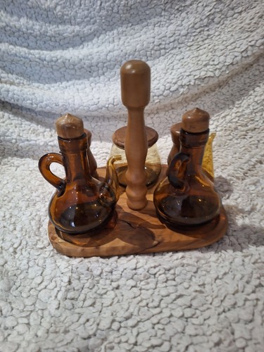 Serviteur huile vinaigre sel - huile,