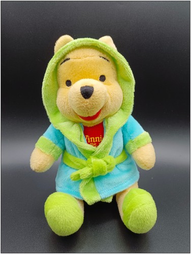 Doudou peluche winnie peignoir - doudou,
