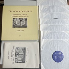 COUPERIN : Pièces Clavecin 1° 2° Books / Scott ROSS 8xLP STIL 1607.S.77 NMINT