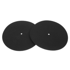  2 Pcs Tapis De Tourne-disque