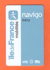 Carte / Pass Navigo Easy - Ticket de Métro Paris - RATP/SNCF - Chemin de fer
