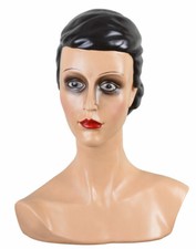 Buste 20er Années Buste Hutpuppe Schaufensterbüste Rétro Tête Buste de Femme