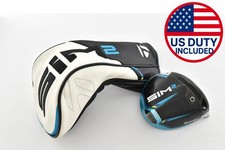 TayerMade SIM2 9° 1W Golf Club Driver Head Only 460cc RH Droitier Hand + Head...