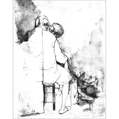 Jansem jean lithographie - jansem,
