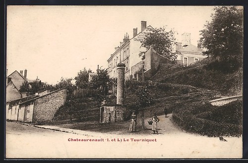 Cpa chateau renault le - cpa, chateau-renault,